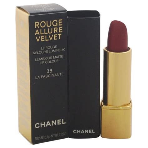 chanel rouge allure velvet 38 price|chanel rouge allure velvet reviews.